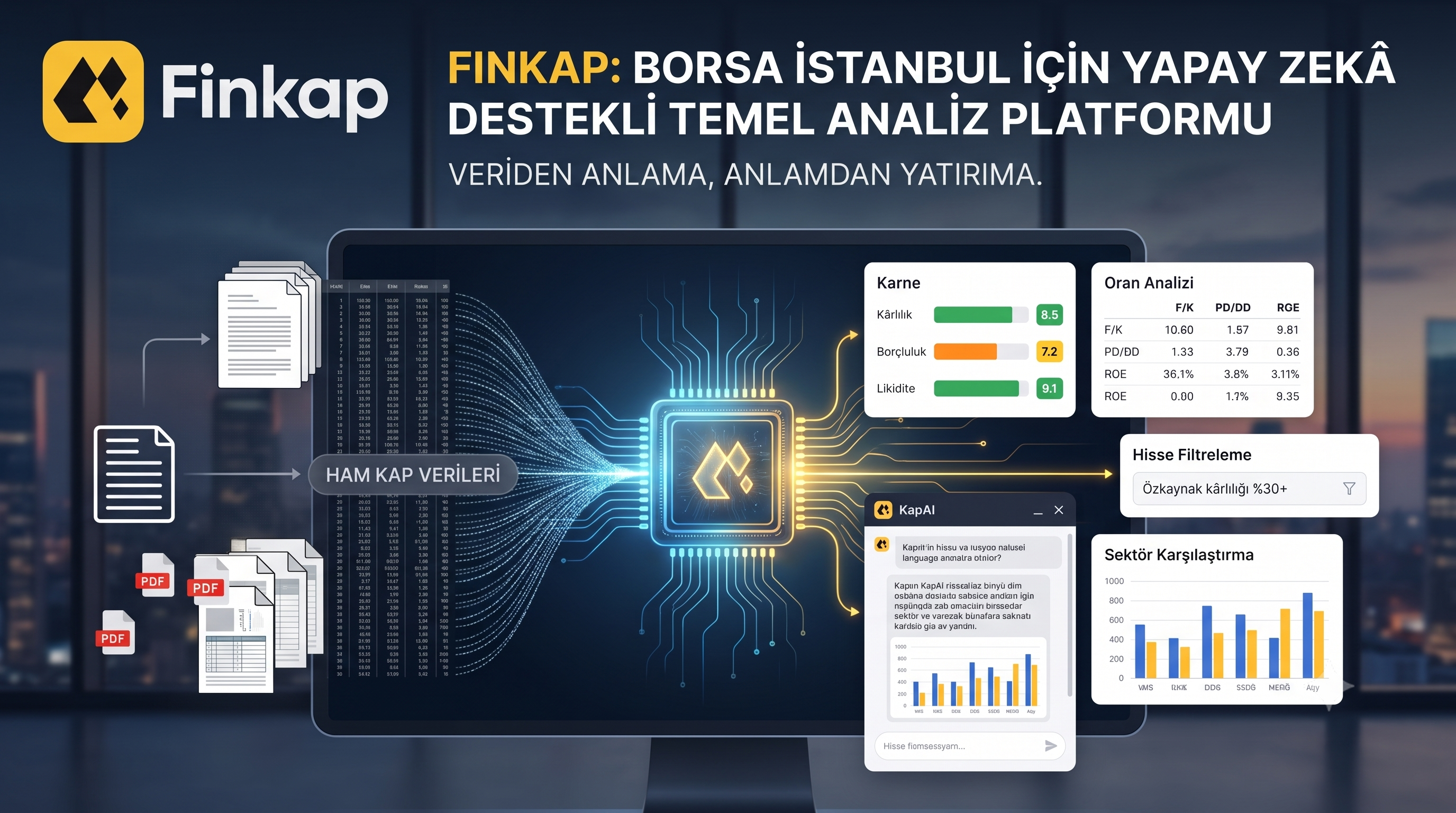 Finkap: Borsa İstanbul İçin Yapay Zekâ Destekli Temel Analiz Platformu
